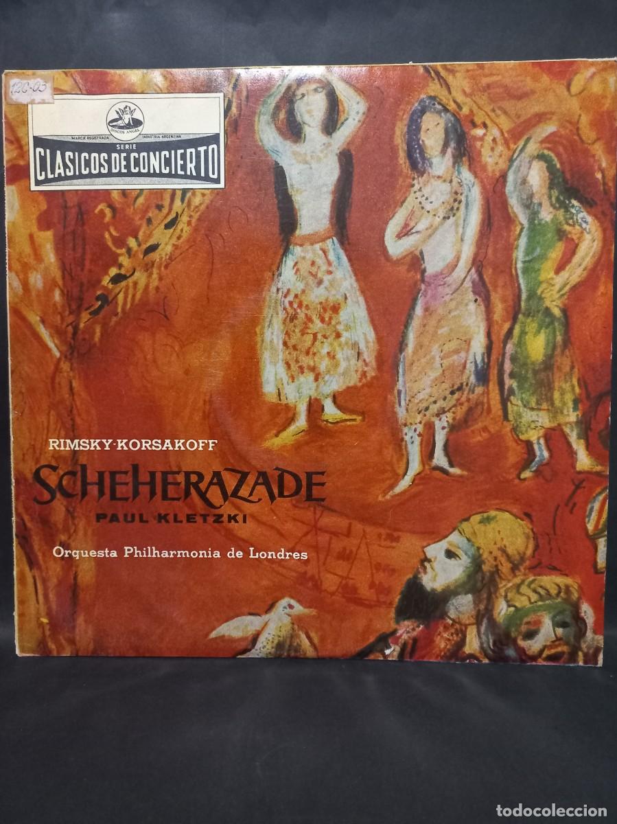 Discos de vinilo: RIMSKY-KORSAKOFF - SCHEHERAZADE / CCA-55003 - CON INSERT - Foto 1