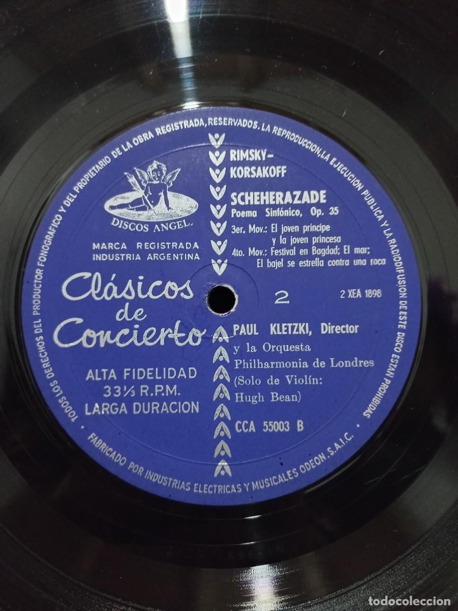 Discos de vinilo: RIMSKY-KORSAKOFF - SCHEHERAZADE / CCA-55003 - CON INSERT - Foto 4