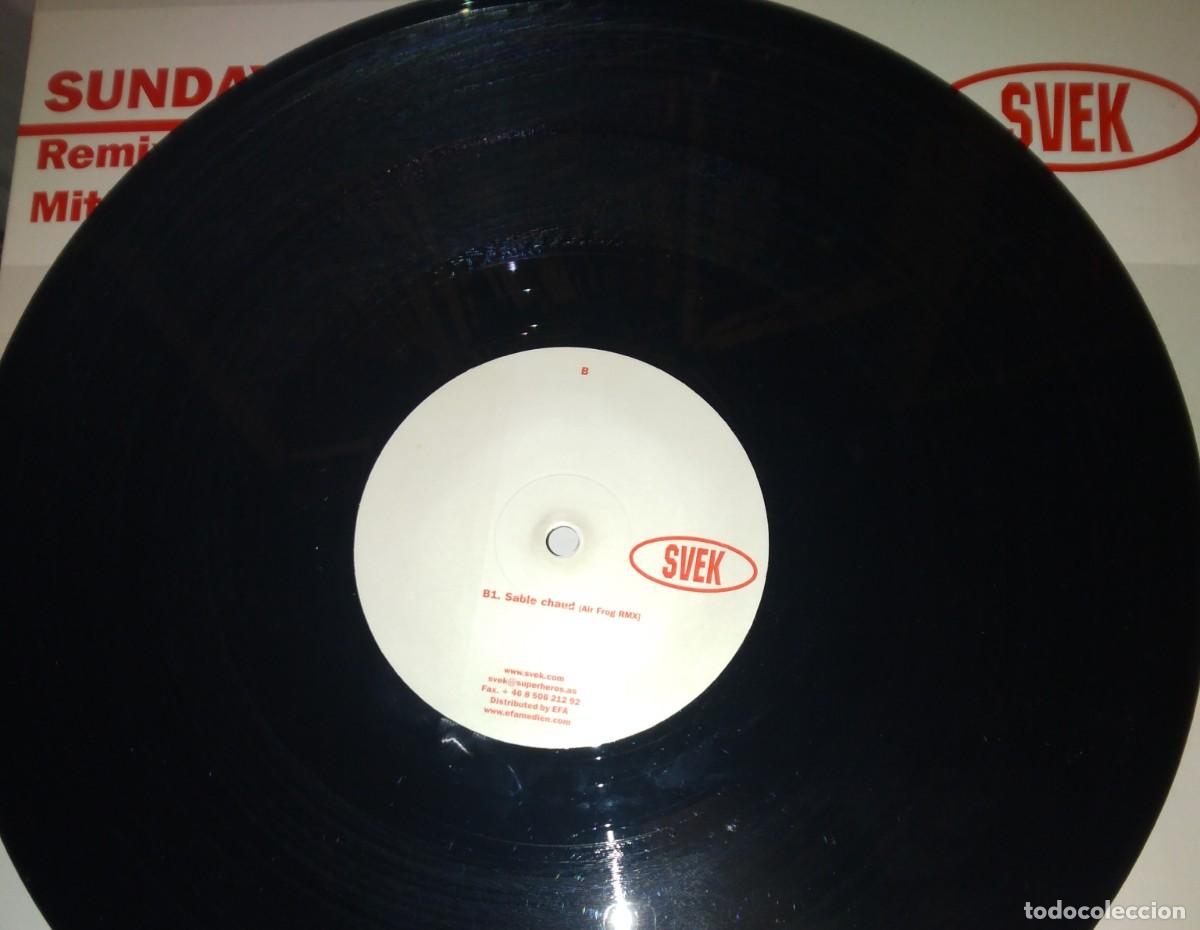 Discos de vinilo: TECHNO MAXI E.P. 12&rdquo; - SUNDAY BRUNCH - REMIXES (2003 Sweden) - Foto 4