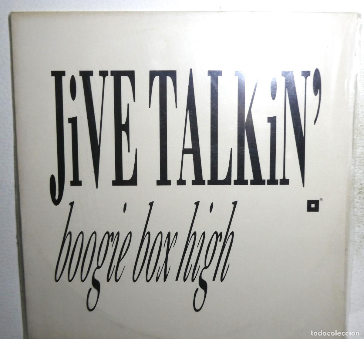 Discos de vinilo: Boogie Box High - Jive Talkin 1987 - Foto 1
