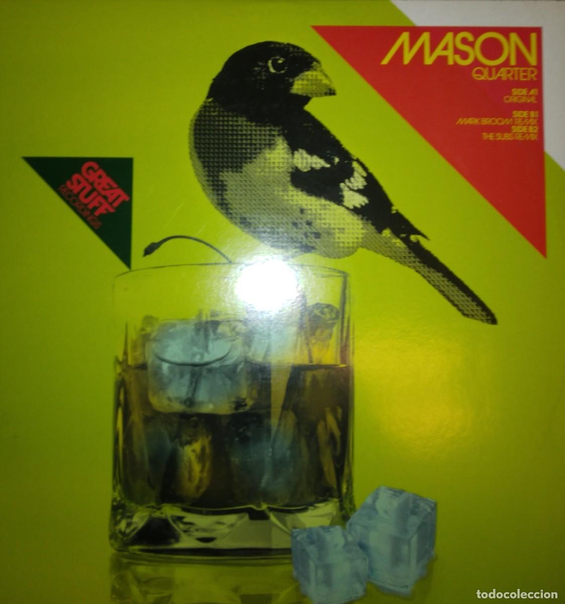 Discos de vinilo: MAXI E.P. 12&rdquo; - MASON - QUARTER (2007 GER electro tech house KILLER!!!) - Foto 1