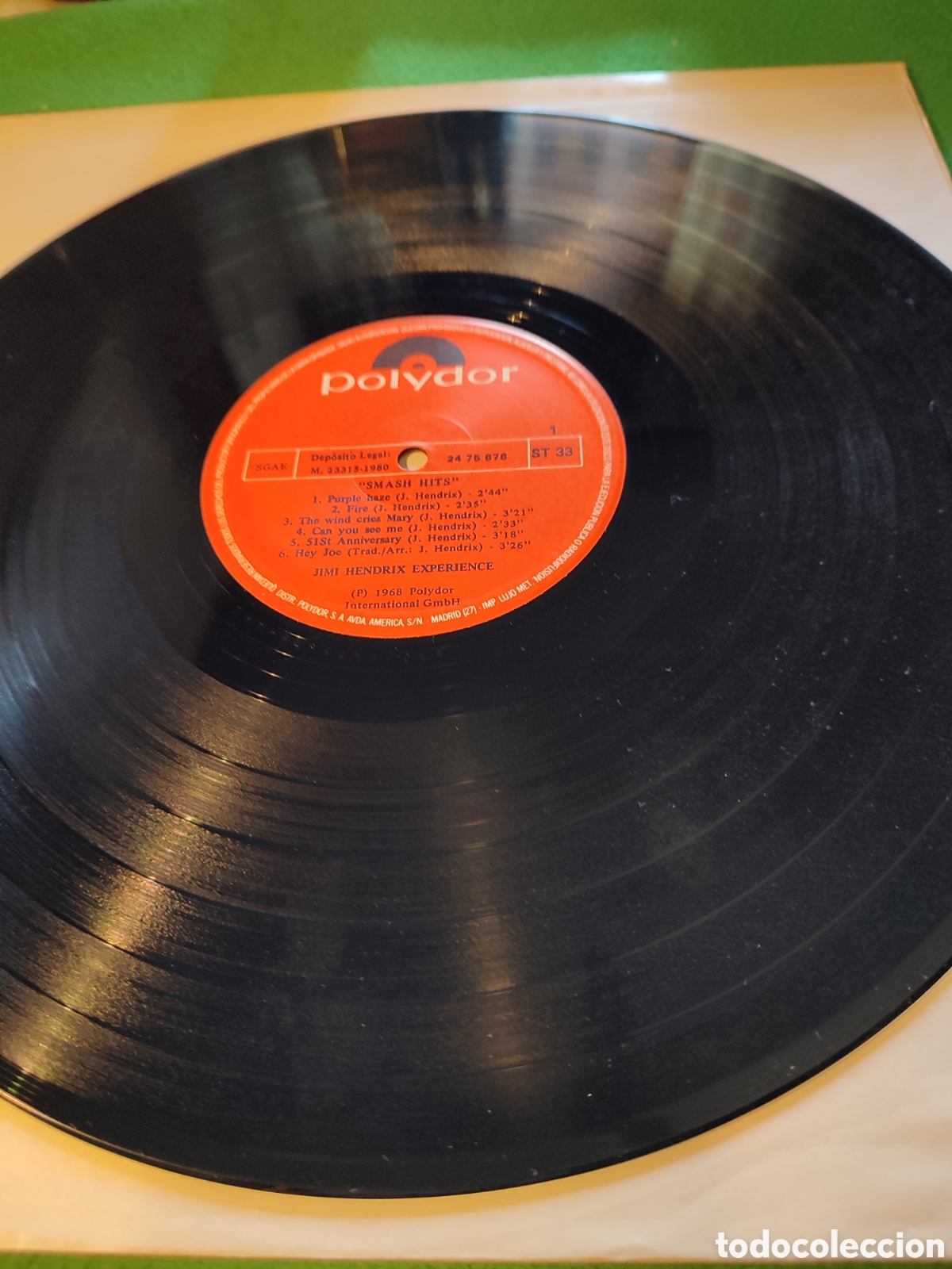 Discos de vinilo: Jimi Hendrix Experience - Smash hits - Foto 3
