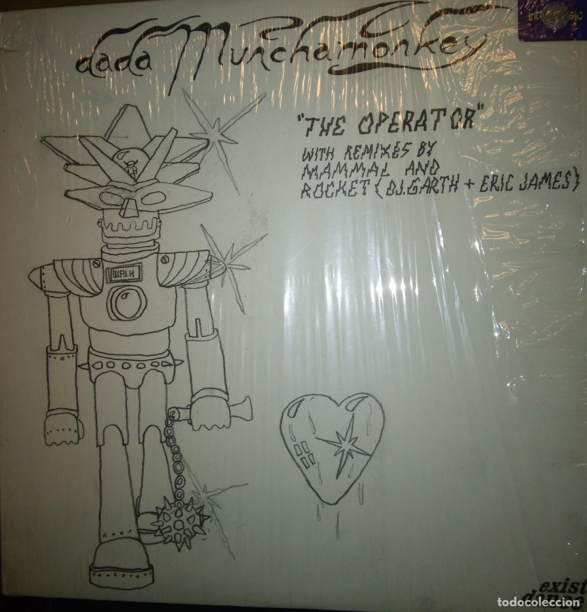 Discos de vinilo: MAXI E P. 12&rdquo; - DADA MUNCHAMONKEY - THE OPERATOR (2000 US tech house breakbeat psych) - Foto 1