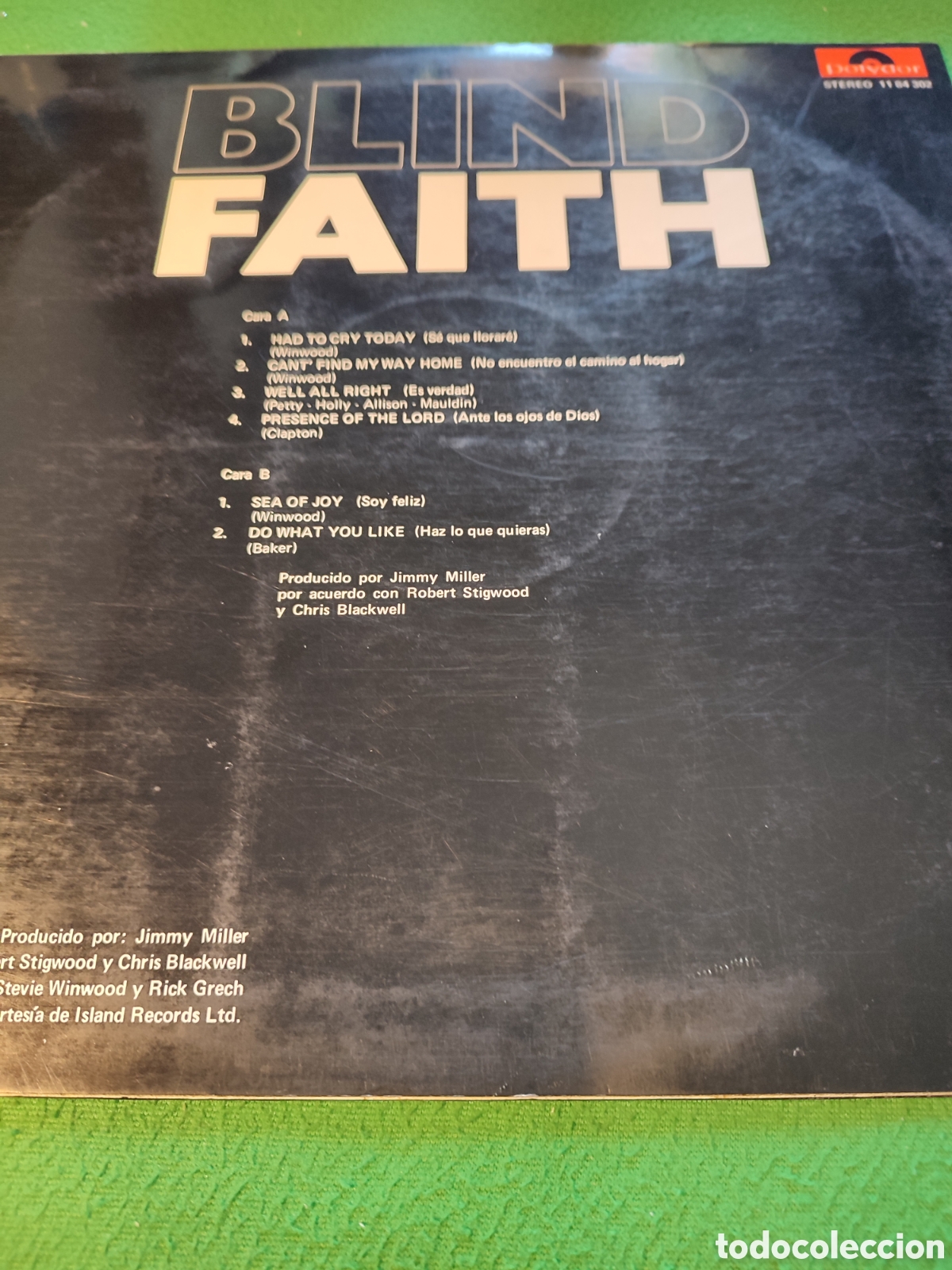 Discos de vinilo: Blind Faith - Same Vinilo Lp - Foto 2