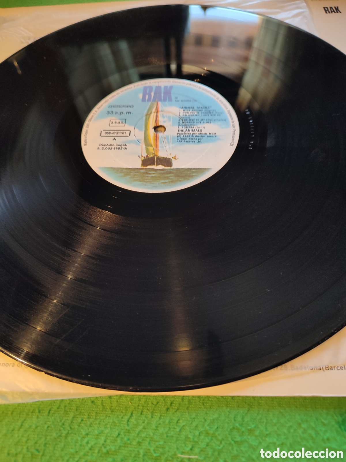 Discos de vinilo: The Animals - Animal tracks - Foto 3