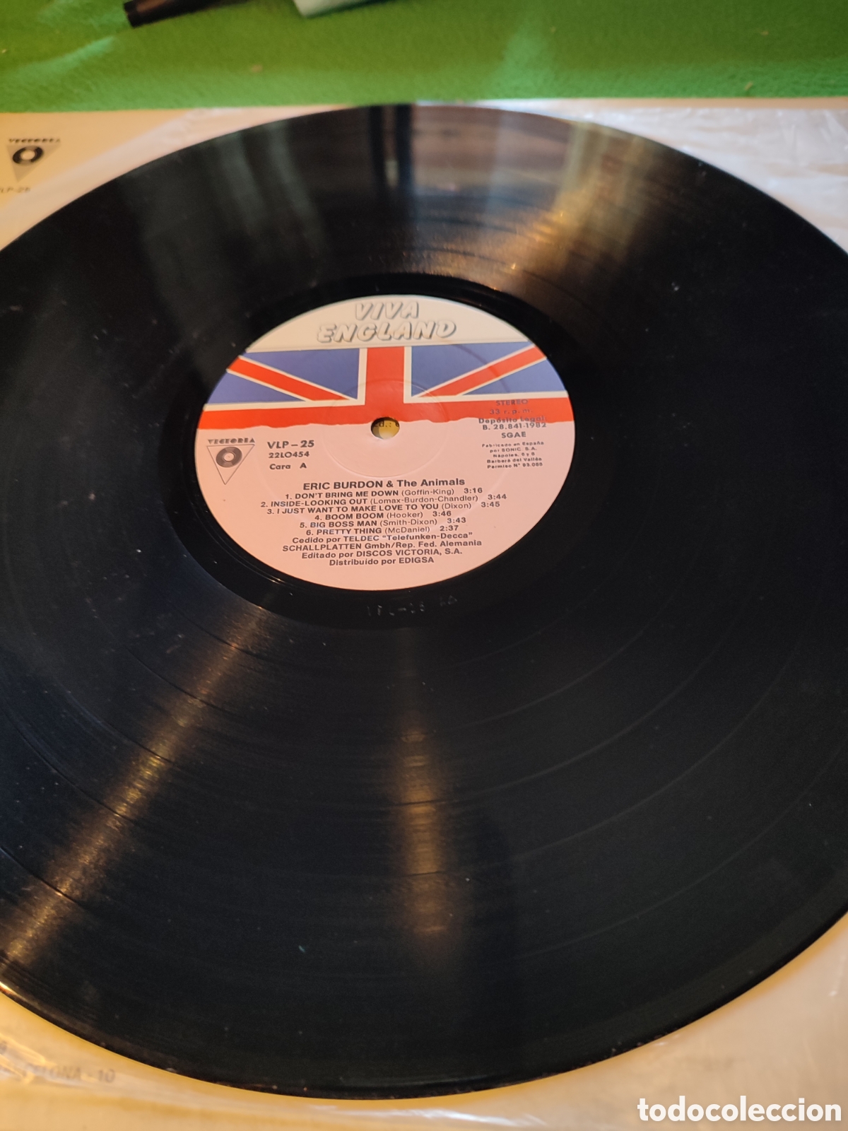 Discos de vinilo: Eric Burdon & The Animals - Viva England - Foto 3