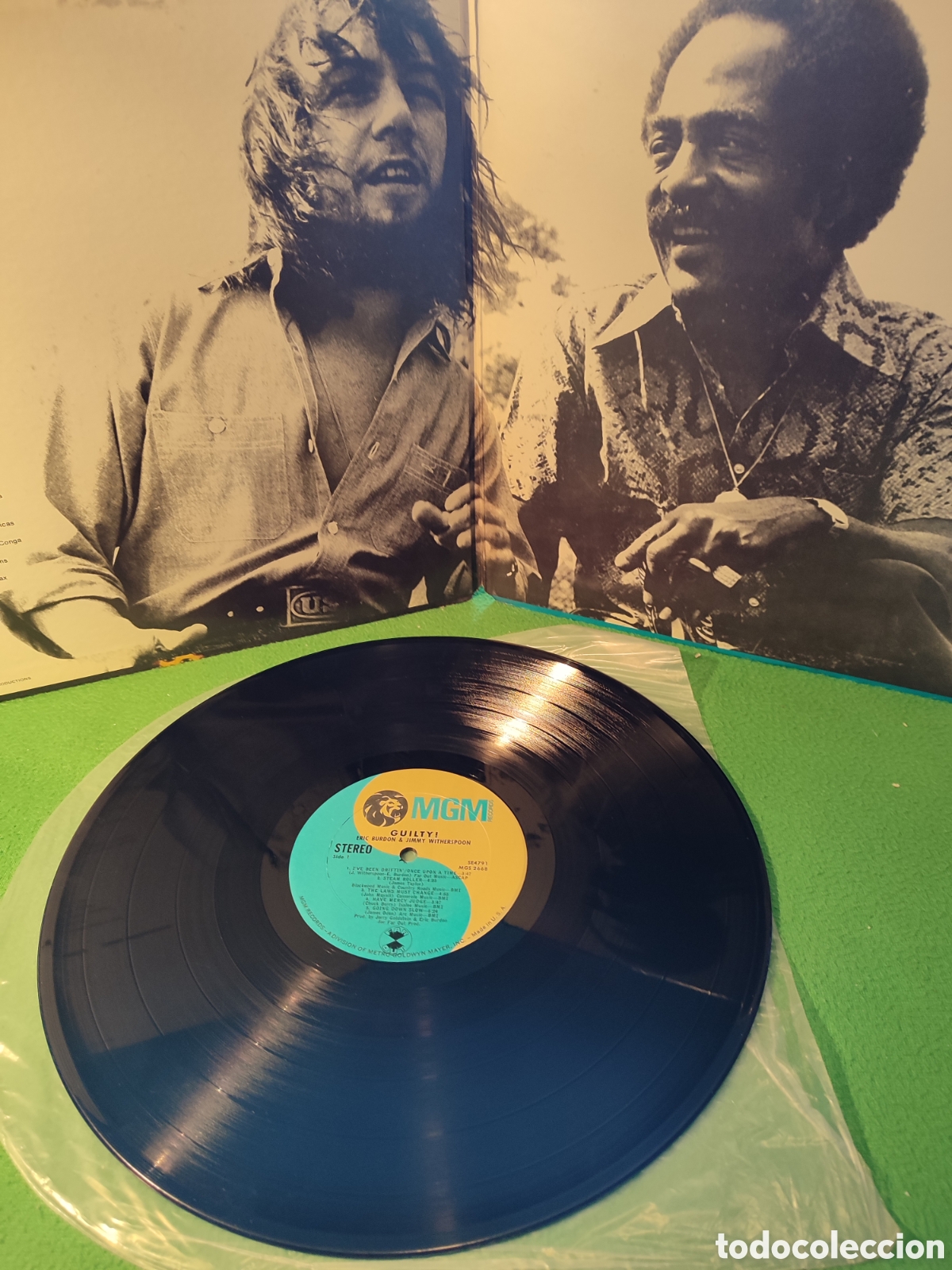 Discos de vinilo: Eric Burdon & Jimmy Witherspoon - Guilty - Foto 2