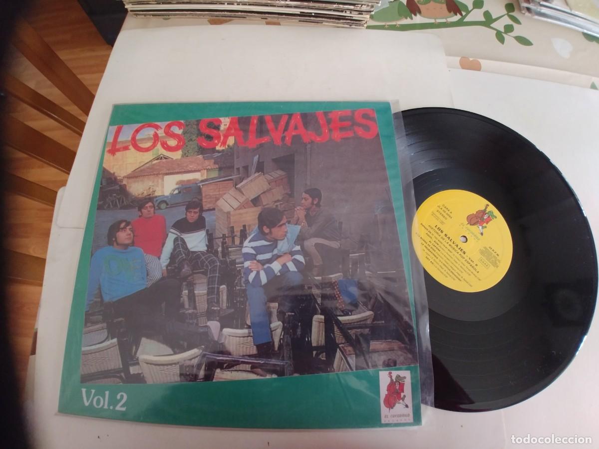 Discos de vinilo: LOS SALVAJES-LP VOL.2-NUEVO - Foto 1