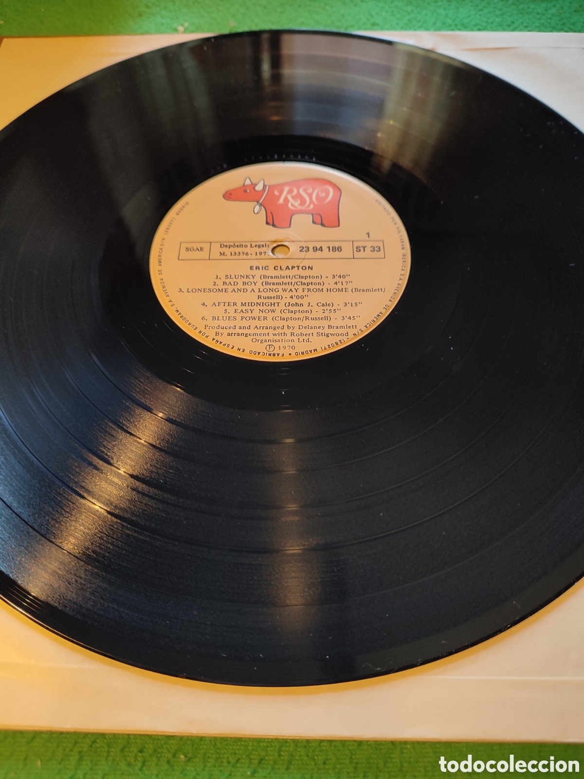 Discos de vinilo: Eric Clapton - Same Vinilo Lp - Foto 3