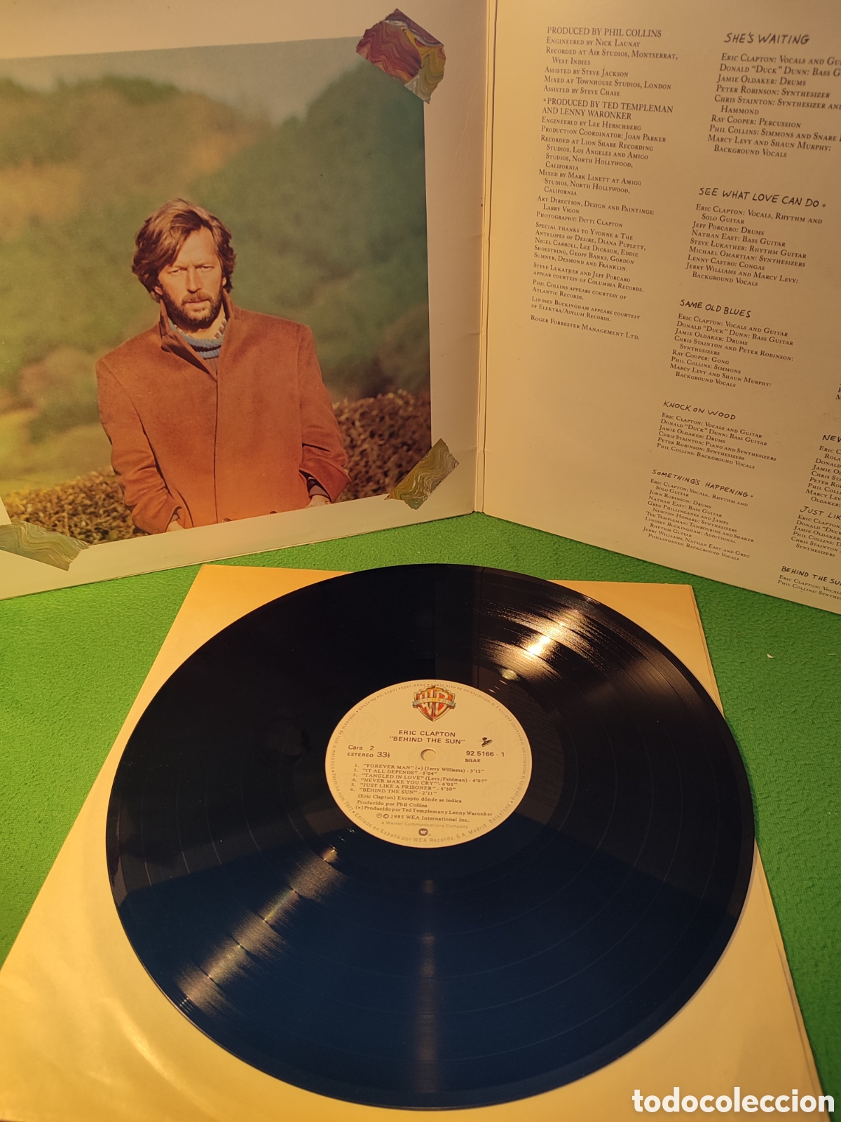 Discos de vinilo: Eric Clapton - Behind the sun - Foto 2