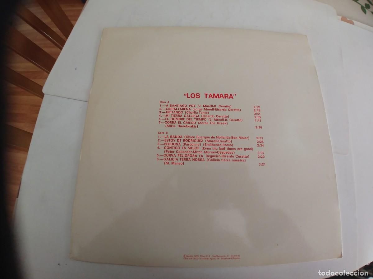 Discos de vinilo: LOS TAMARA-LP 1976-CAUDAL - Foto 2