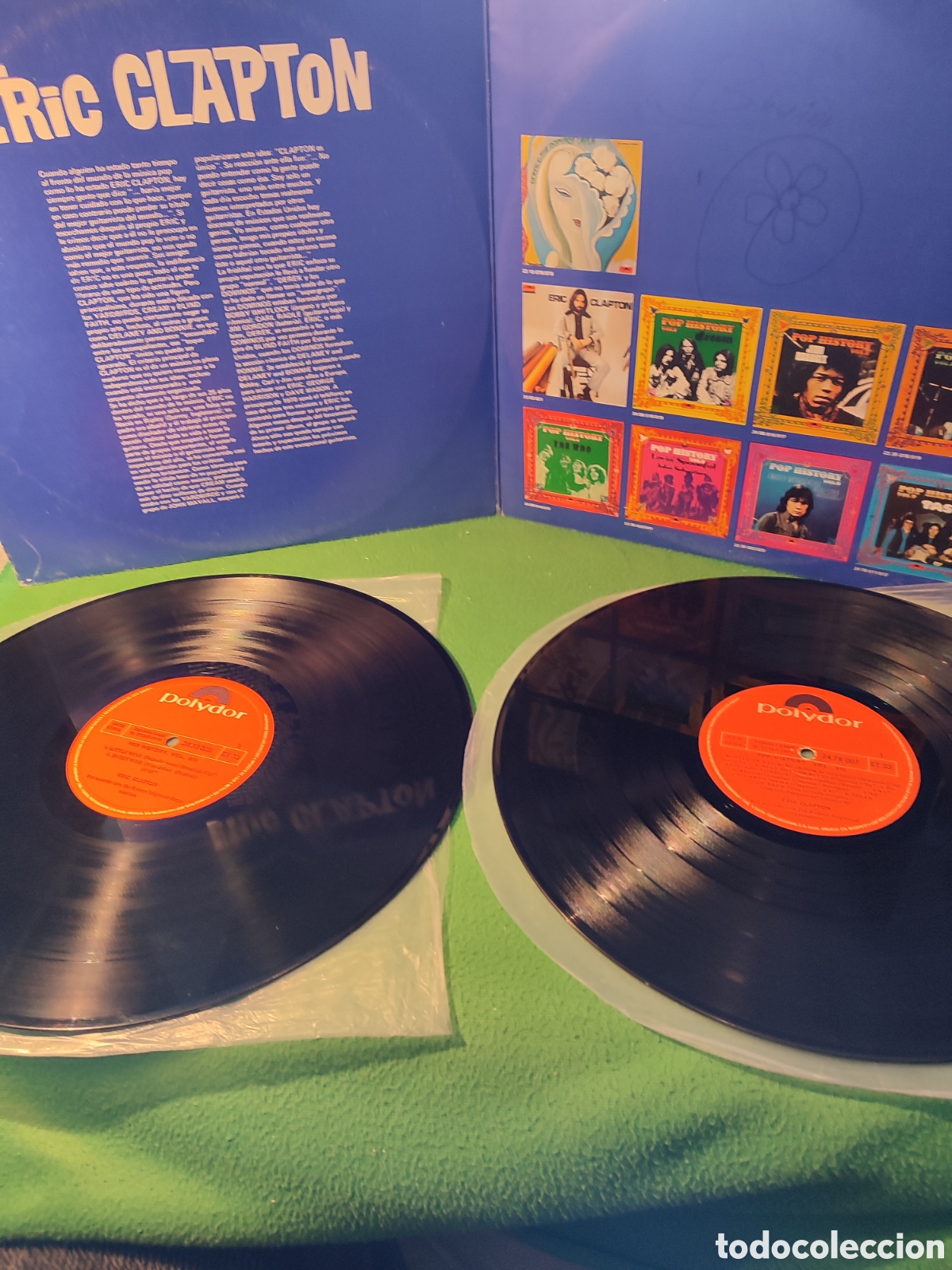 Discos de vinilo: Eric Clapton - Pop History Vol 7 2Lps - Foto 2