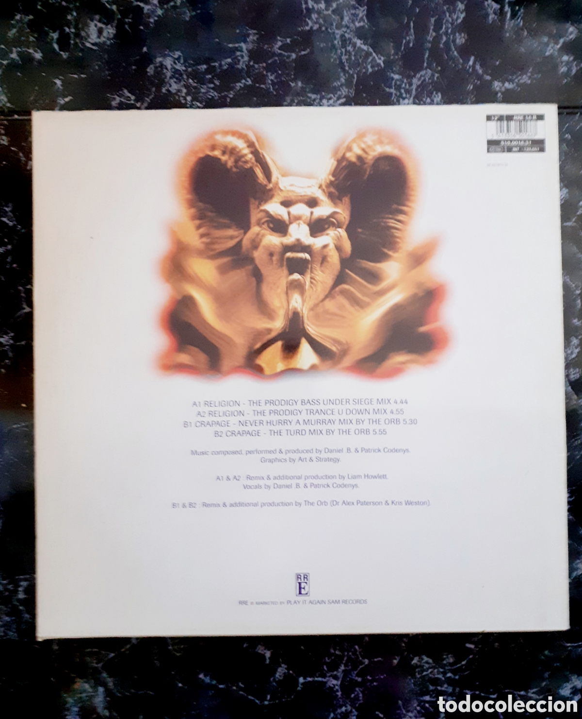 Discos de vinilo: RELEGION BY FRONT 242 - Foto 2