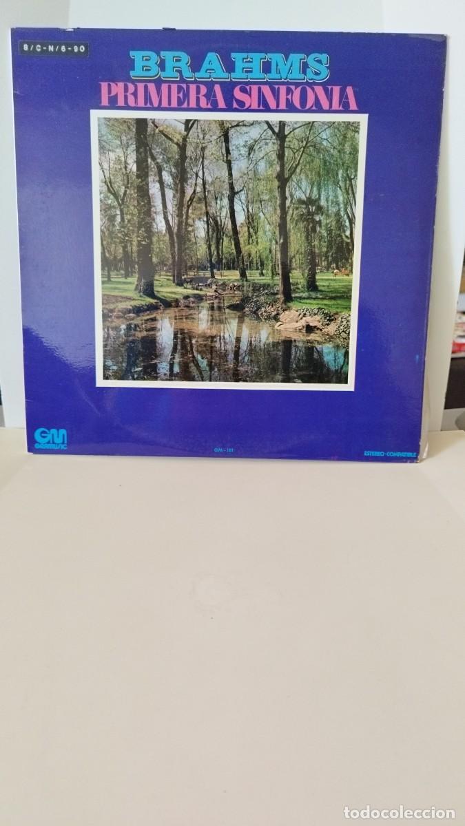 Discos de vinilo: BRAHMS PRIMERA SINFONIA.Vinilo Lp - Foto 1