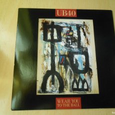 Discos de vinilo: UB40, SG, WEAR YOU TO THE BALL + 1, AÑO 1990, VIRGIN RECORDS DEP 36 MADE IN ENGLAND ??
