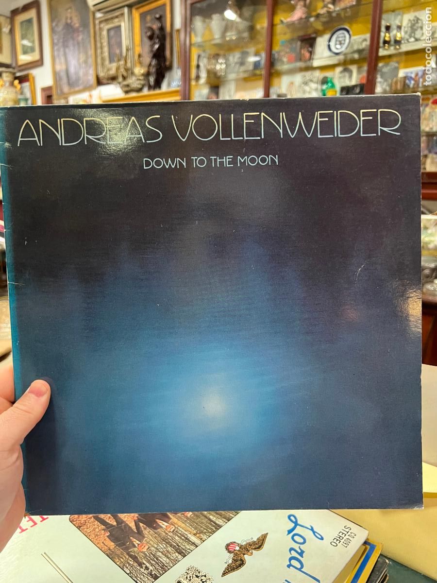 Discos de vinilo: LP ANDREAS VOLLENWEIDER - DOWN TO THE MOON - Foto 1