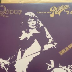 Discos de vinilo: LP-QUEEN-LIVE AT THE RAINBOW '74-DOBLE CARPETA ABIERTA-NUEVO SIN PRECINTAR