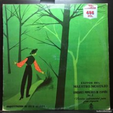 Discos de vinilo: ORQUESTA SINFONICO-LIGERA DE HISPAVOX ● EXITOS DEL MAESTRO MOSTAZO ● VINYL, LP, ALBUM 1958
