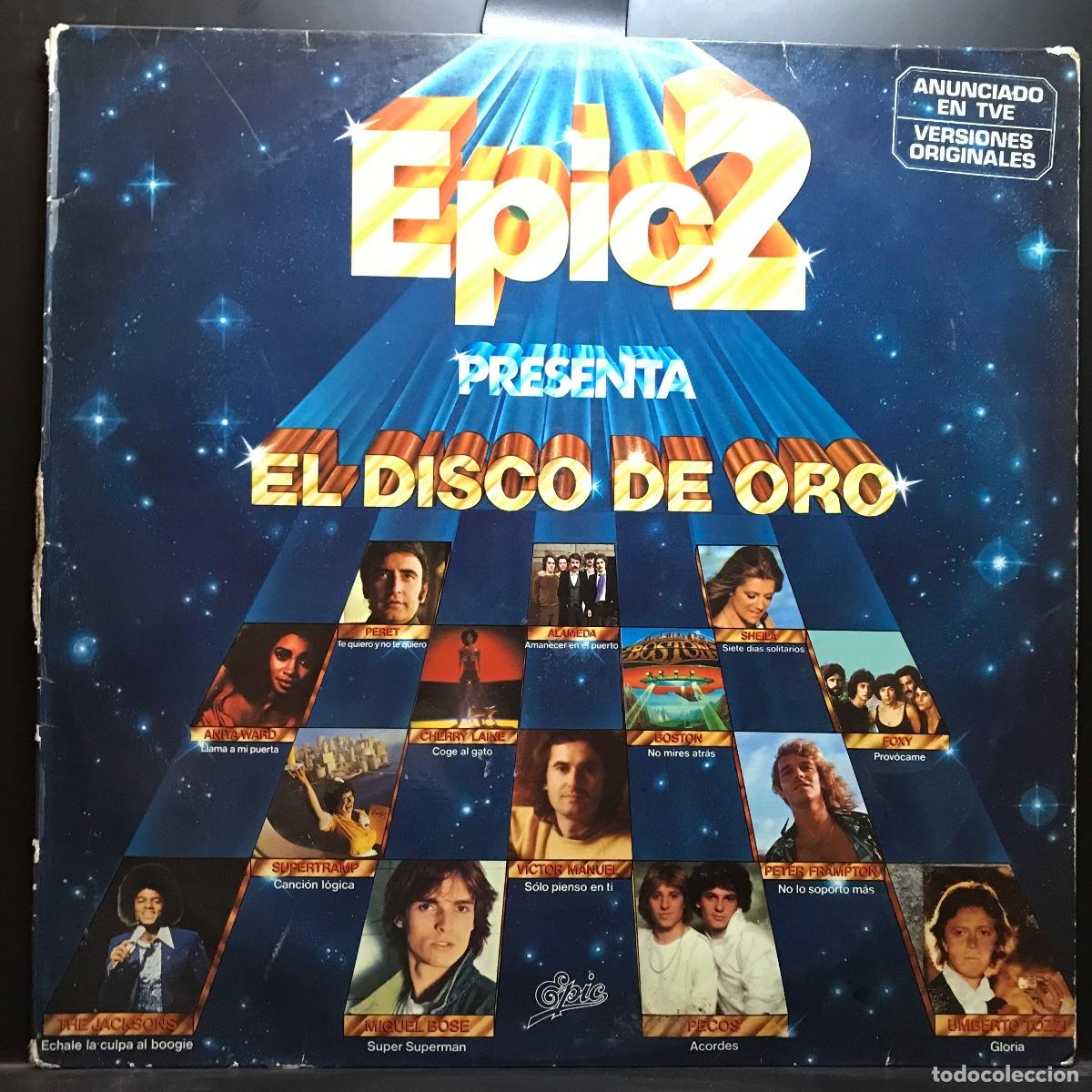 Discos de vinilo: Various ● Epic2 Presenta El Disco De Oro ● Vinyl, LP, Compilation 1979 - Foto 1