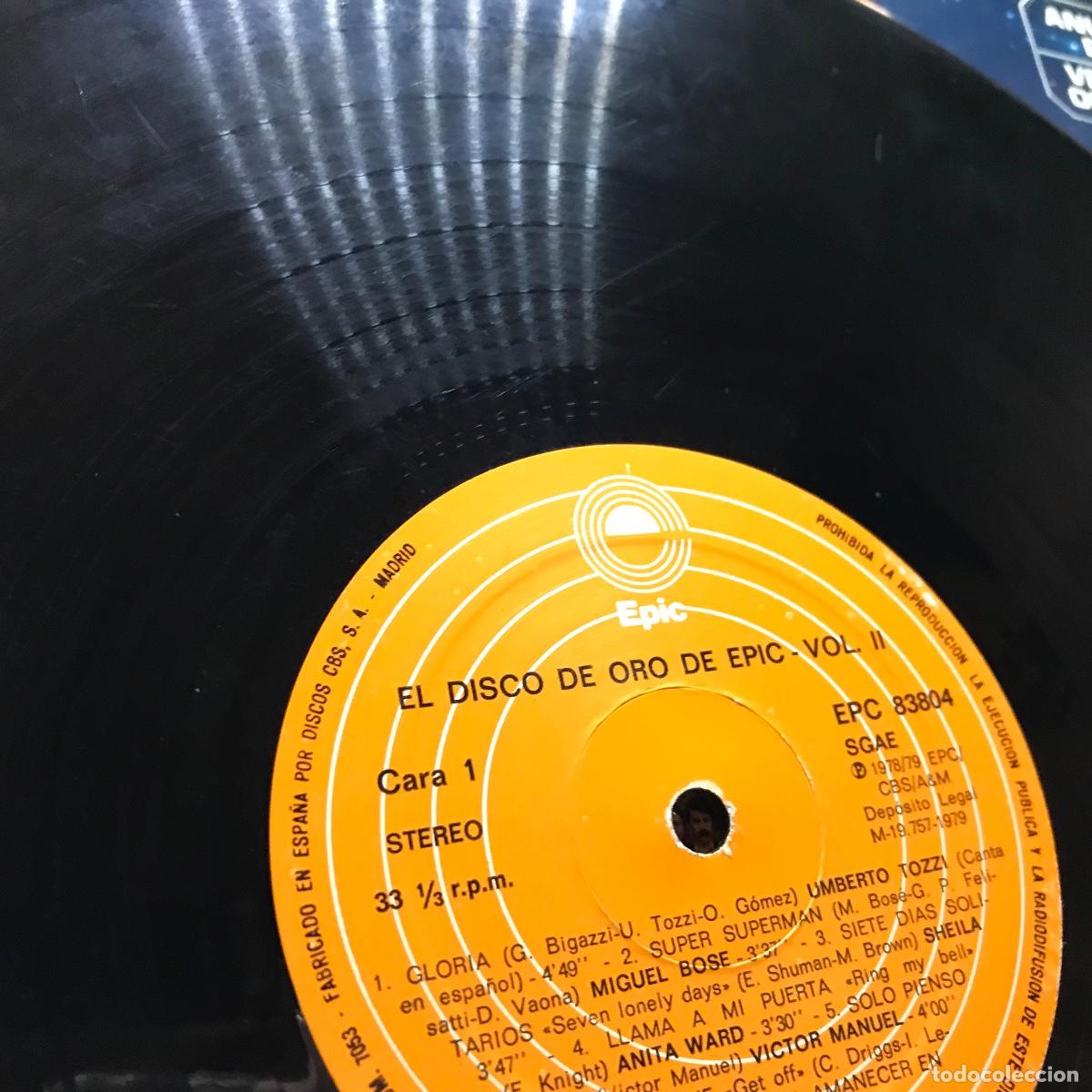 Discos de vinilo: Various ● Epic2 Presenta El Disco De Oro ● Vinyl, LP, Compilation 1979 - Foto 4