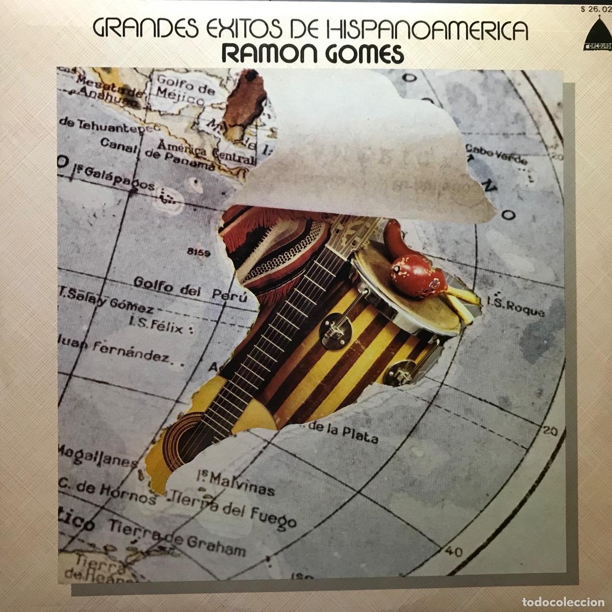 Vinyl records: Ram&oacute;n G&oacute;mes ● Grandes &Eacute;xitos de Hispanoam&eacute;rica ● 2 x Vinyl, LP, gatefold 1978 -rare-