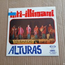 Discos de vinilo: INTI ILLIMANI - ALTURAS SINGLE 1977 EDICION ESPAÑOLA FOLK