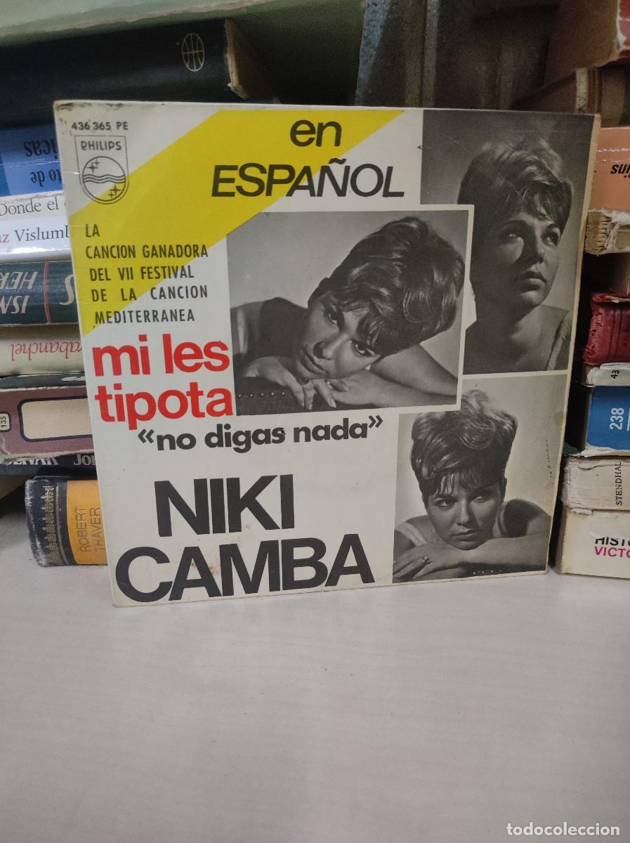 Discos de vinilo: Niki Camba &ndash; Mi Les Tipota = No Digas Nada - Foto 1
