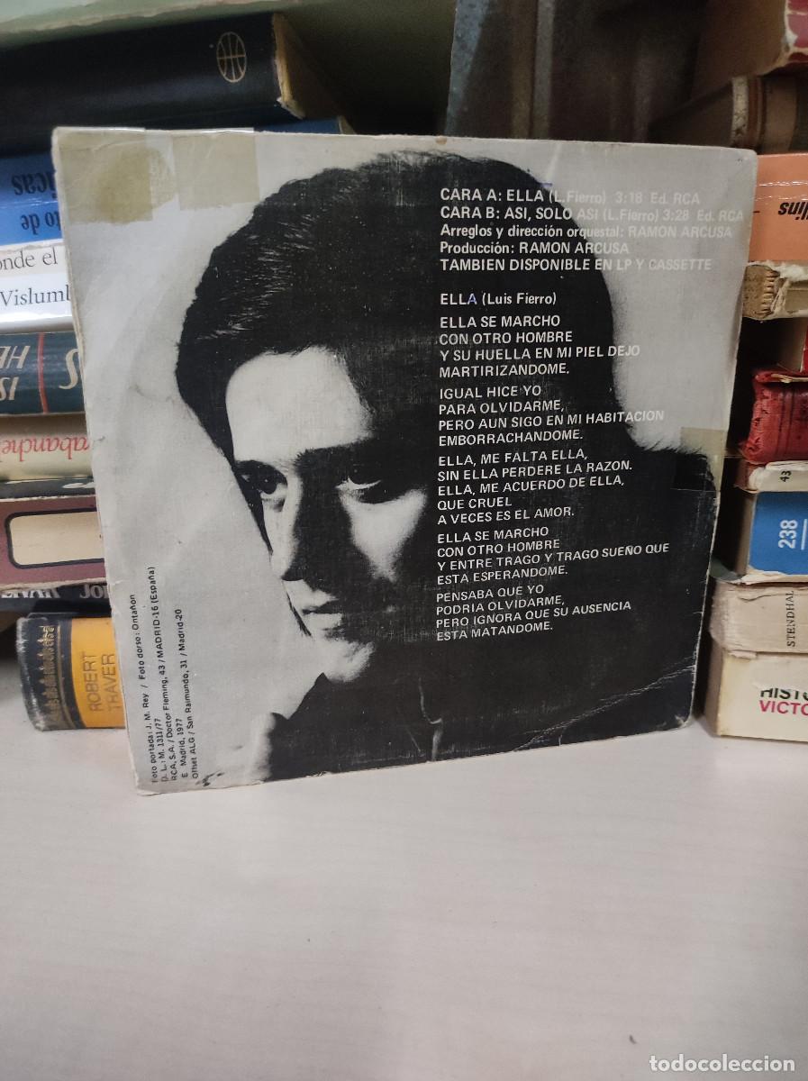 Discos de vinilo: Luis Fierro &ndash; Ella - Foto 2