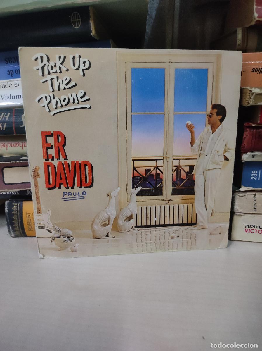 Discos de vinilo: F.R David &ndash; Pick Up The Phone - Foto 1