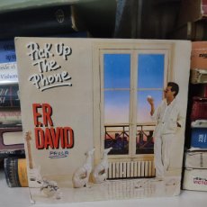 Discos de vinilo: F.R DAVID – PICK UP THE PHONE