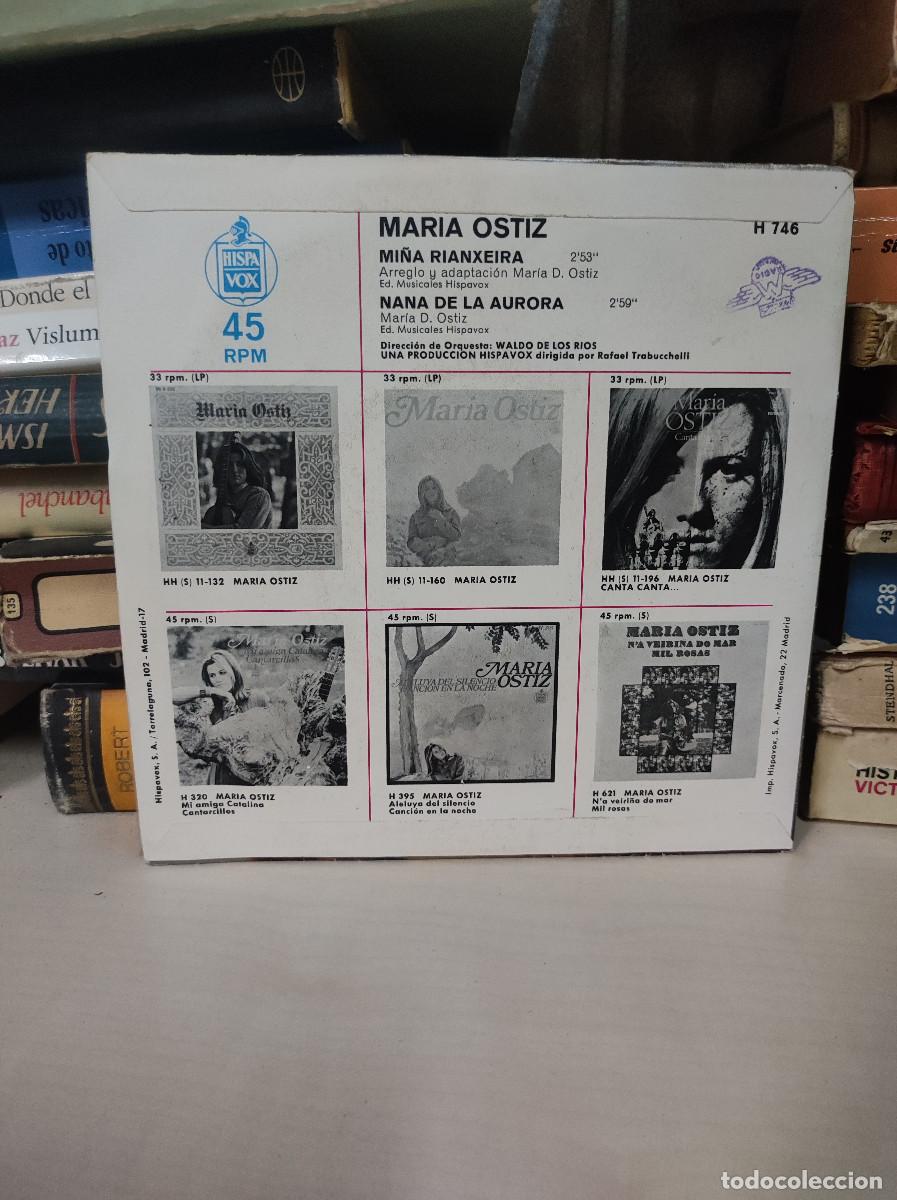 Discos de vinilo: MARIA OSTIZ NI&Ntilde;A RIANXEIRA - Foto 2