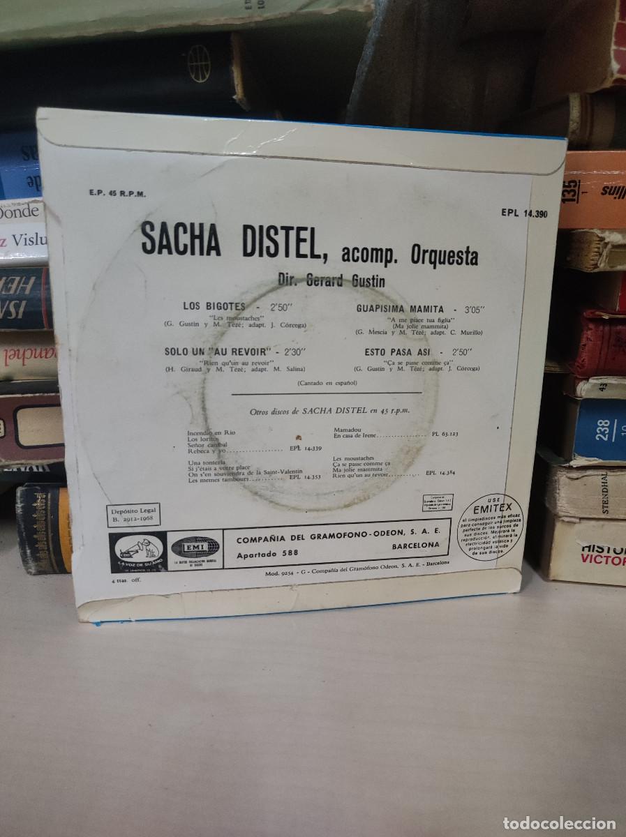 Discos de vinilo: Sacha Distel &ndash; Los Bigotes - Foto 2