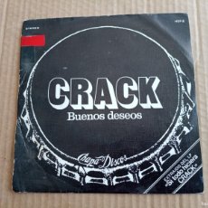 Dischi in vinile: CRACK - BUENOS DESEOS SINGLE 1979