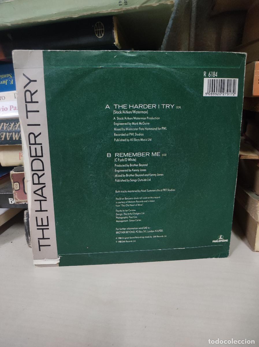 Discos de vinilo: Brother Beyond &ndash; The Harder I Try - Foto 2