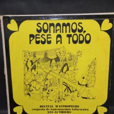 Discos de vinilo: LES LUTHIERS - SONAMOS, PESE A TODO / SE-434 - PRIMERA PRENSA