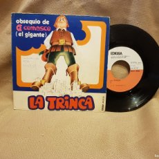 Discos de vinilo: LA TRINCA - OBSEQUIO CEMASCED - EL GIGANTE