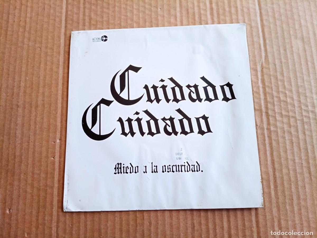 Discos de vinilo: CUIDADO CUIDADO - MIEDO A LA OSCURIDAD SINGLE 1988 - Foto 1