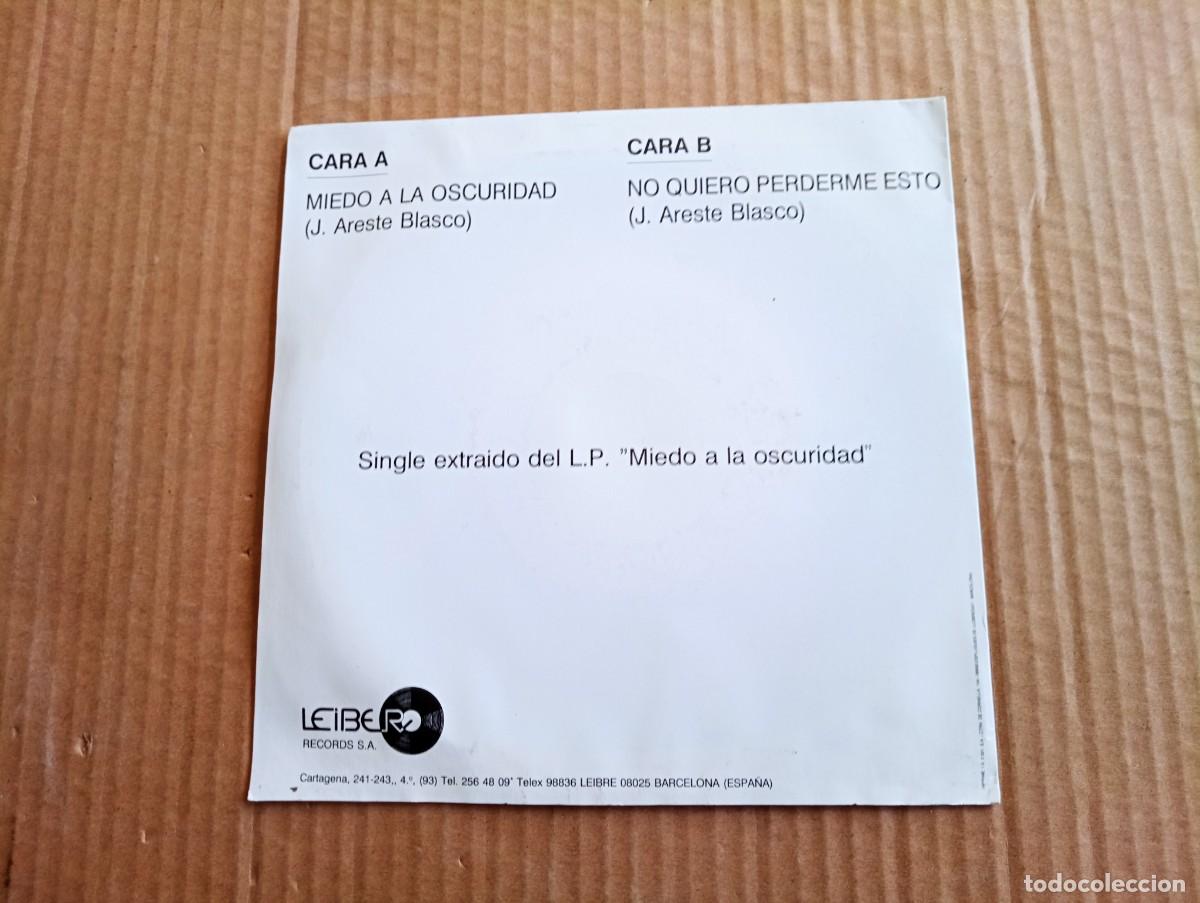 Discos de vinilo: CUIDADO CUIDADO - MIEDO A LA OSCURIDAD SINGLE 1988 - Foto 4