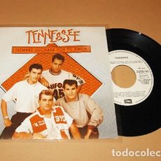Discos de vinilo: TENNESSEE - SIEMPRE LUCHARE POR TU AMOR / UN TONTO ENAMORADO - PROMO SINGLE - 1989 - DOO WOP DU DUA