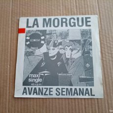 Discos de vinilo: LA MORGUE - AVANZE SEMANAL SINGLE 1982