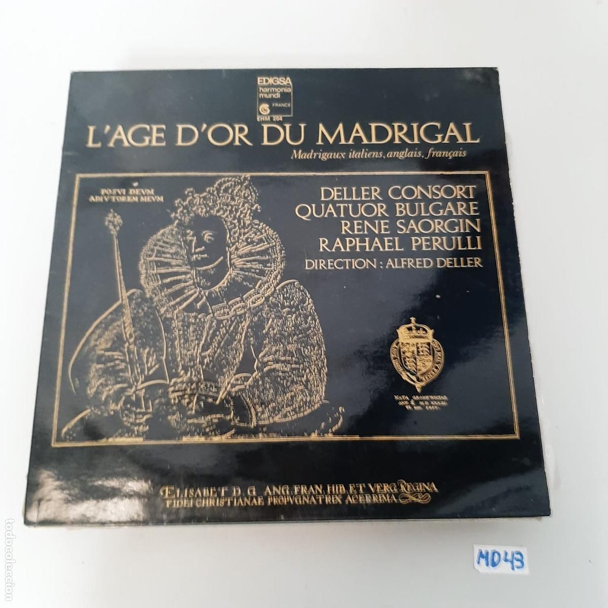 Discos de vinilo: L&rsquo;age D&rsquo;or du madrigal - Foto 1