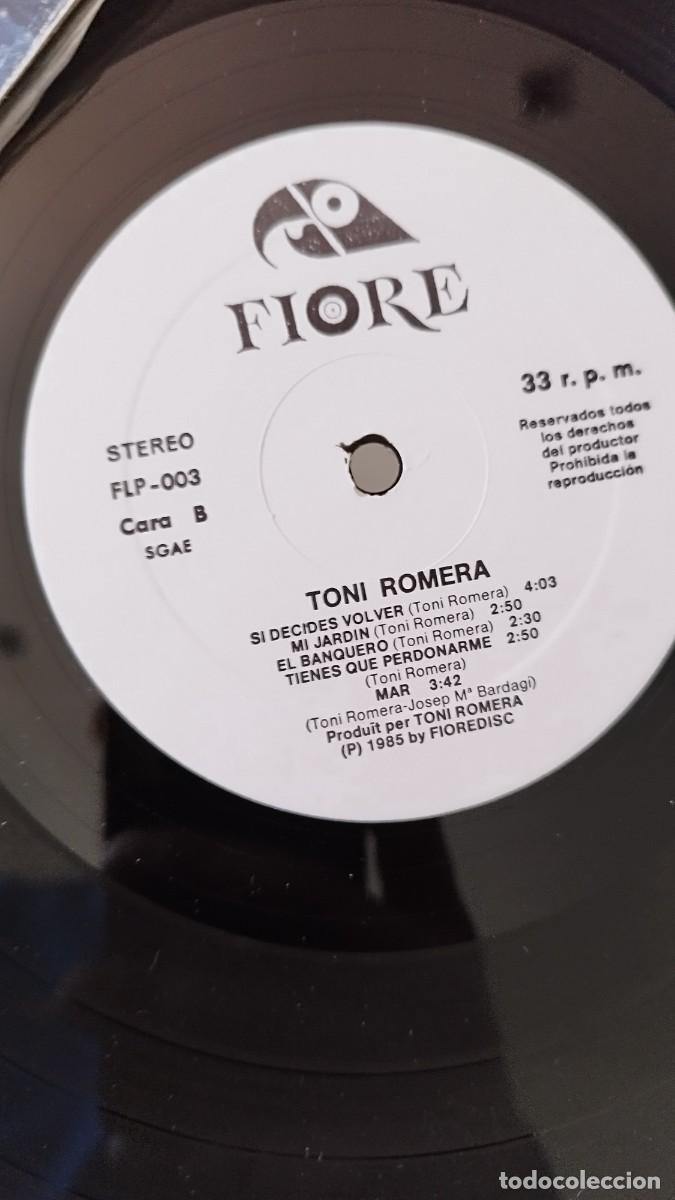Discos de vinilo: Toni Romera, canci&oacute;n para ti .Lp - Foto 2