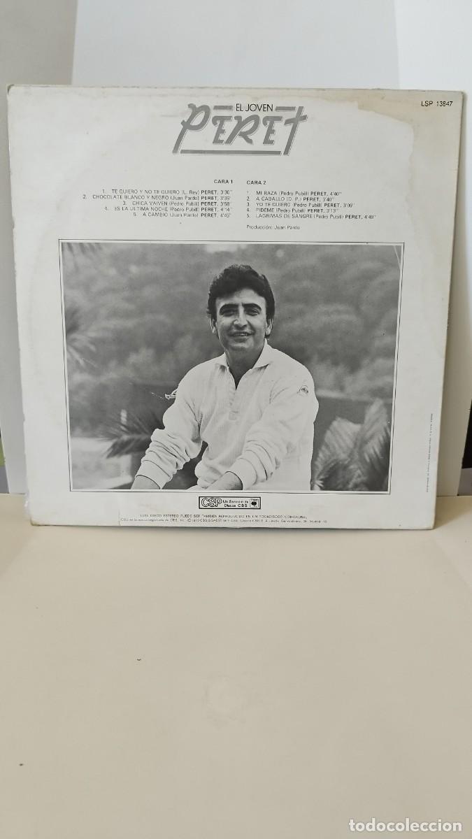 Discos de vinilo: Peret &ndash; El Joven Peret .Lp - Foto 3