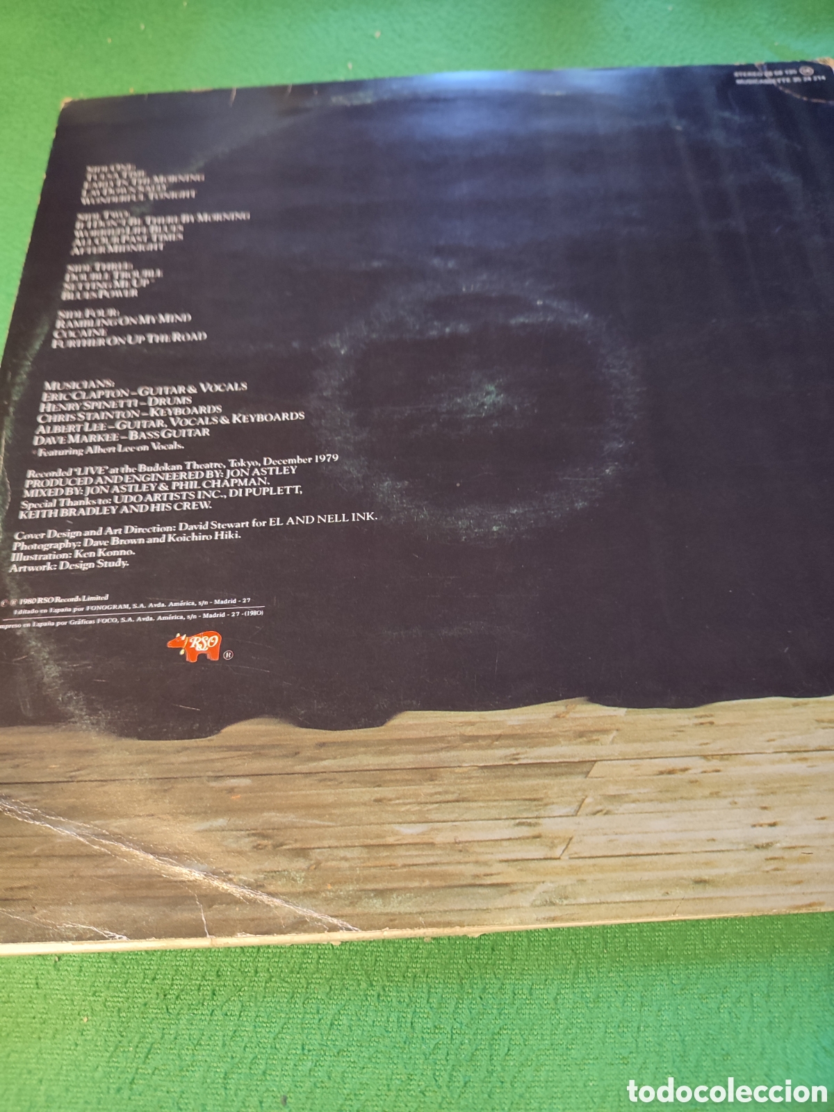 Discos de vinilo: Eric Clapton - Just one Night 2 Lps - Foto 2