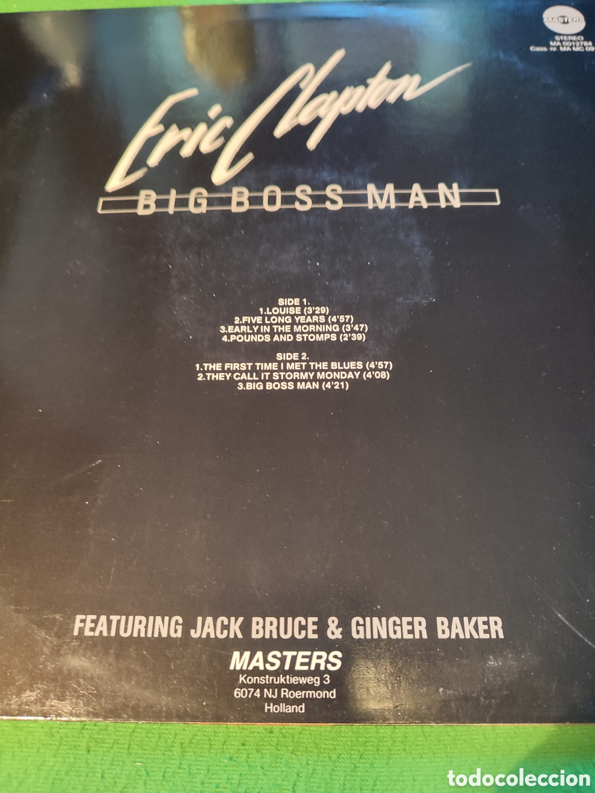 Discos de vinilo: Eric Clapton - Big Boss Man - Foto 2