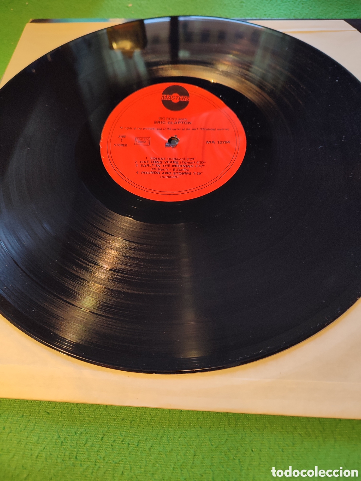 Discos de vinilo: Eric Clapton - Big Boss Man - Foto 3
