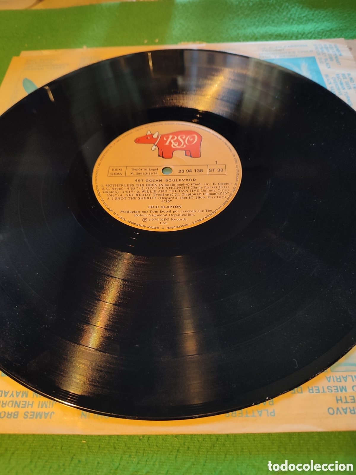 Discos de vinilo: Eric Clapton - 461 Ocean Boulevard - Foto 3