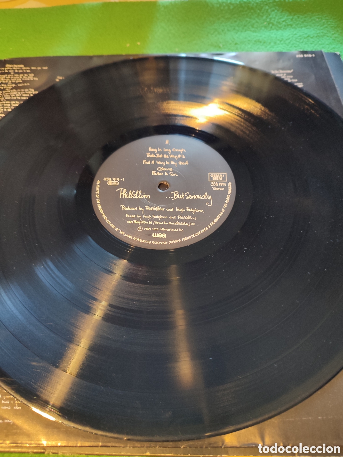 Discos de vinilo: Phil Collins - But seriously - Foto 4