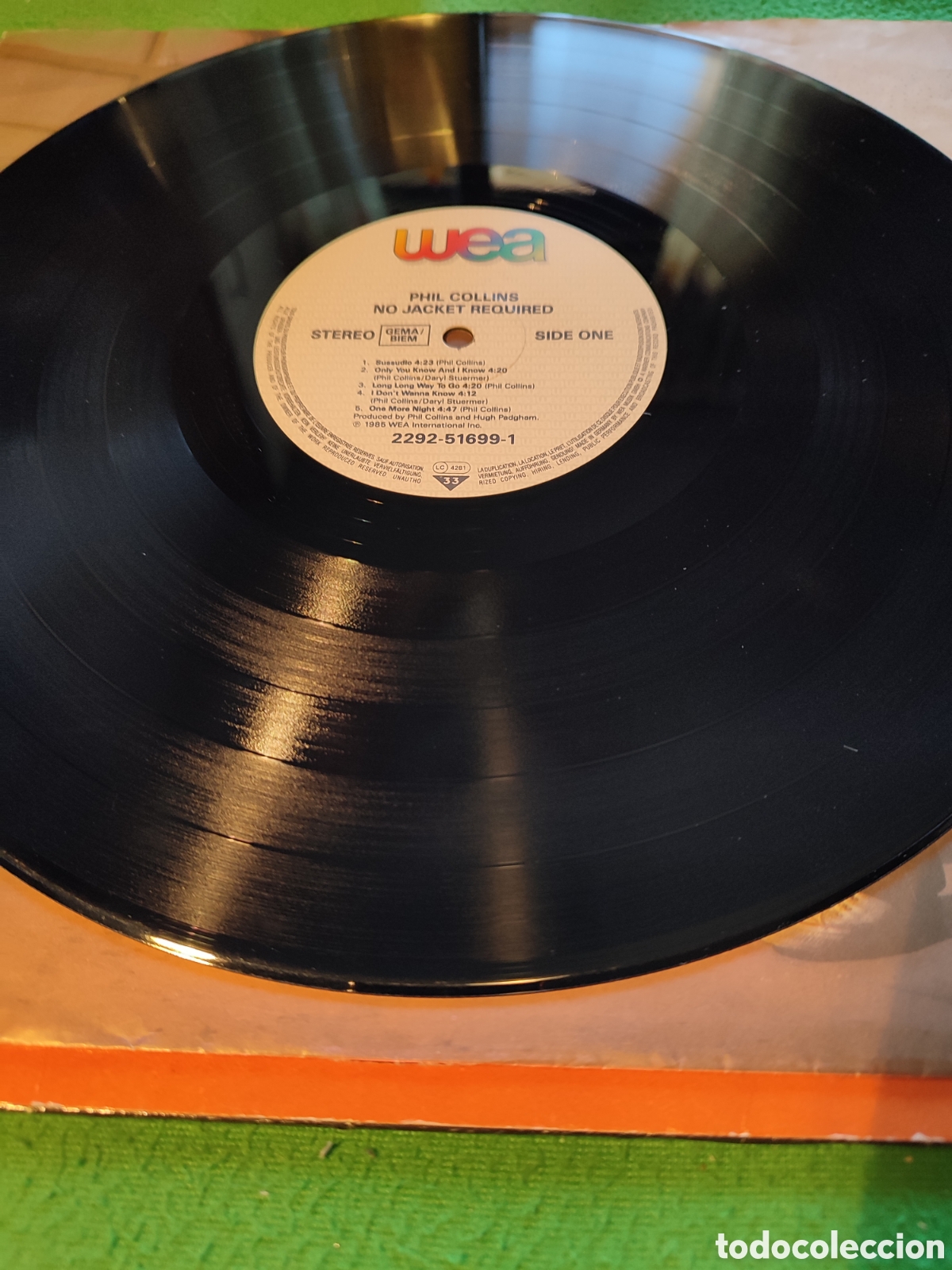 Discos de vinilo: Phil Collins - No jacket required - Foto 4