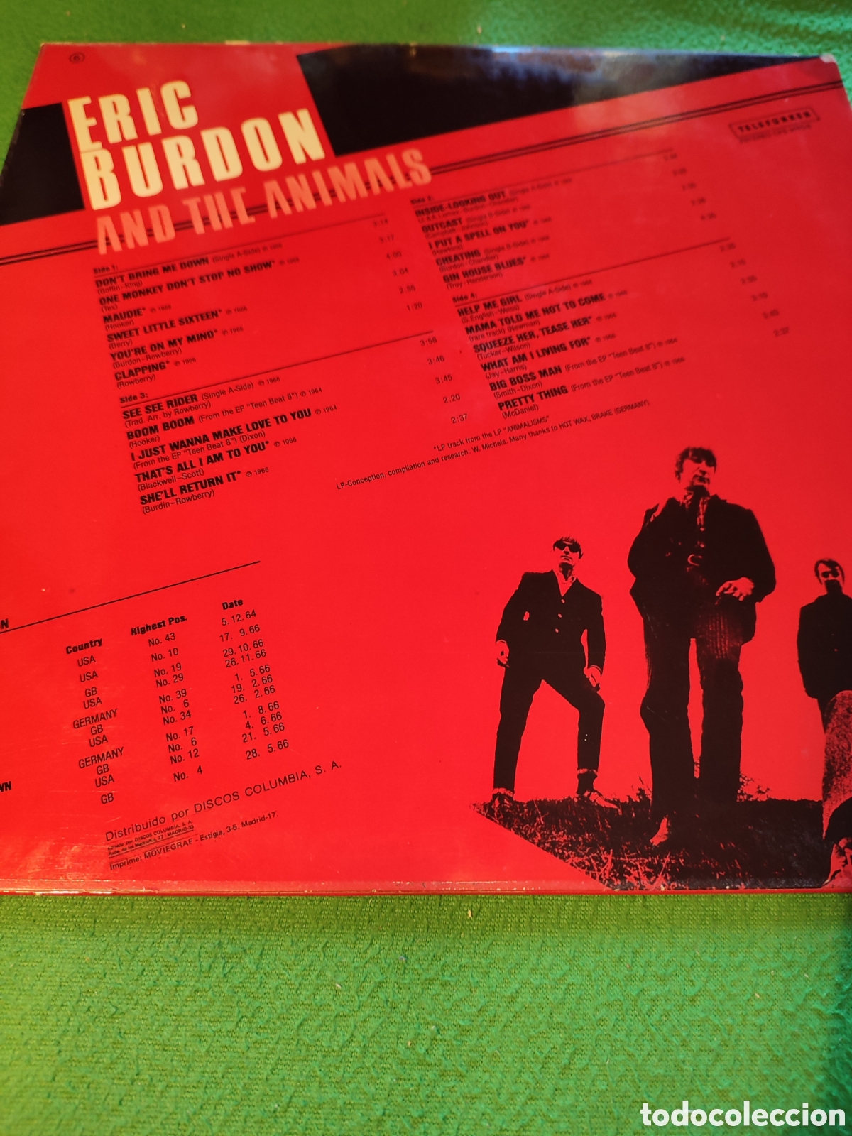 Discos de vinilo: Eric Burdon and The Animals 2 Lps - Foto 2